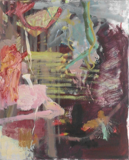 Yafeng Duan, OT-Nr.04-2009, 2009, 74 × 60 cm, oil on canvas