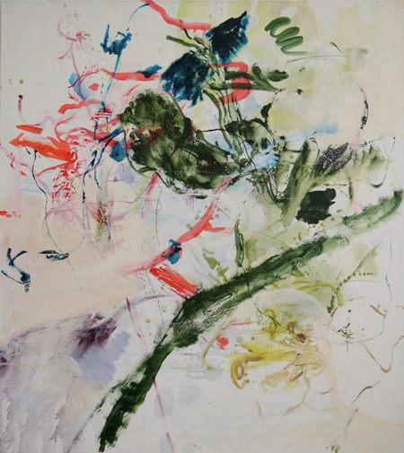 Yafeng Duan, OT-Nr02-2009, 2009, 110 × 99 cm, mixed media