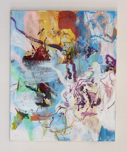 Yafeng Duan, OT-Nr.06-2010, 2010, 74 × 60 cm, acrylic and oil on canvas