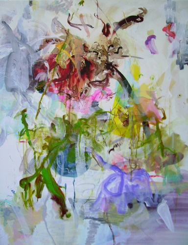 Yafeng Duan, OT-Nr.07-2010, 2010, 120 × 95 cm, acrylic and oil on canvas
