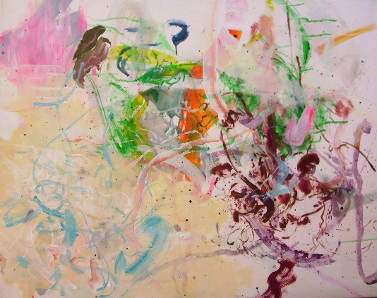 Yafeng Duan, OT-Nr.16-2010, 2010, 100 × 80 cm, acrylic and oil on canvas