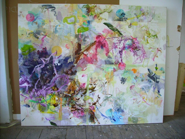 Yafeng Duan, OT-Nr.19-2010, 2010, 220 × 180 cm, acrylic