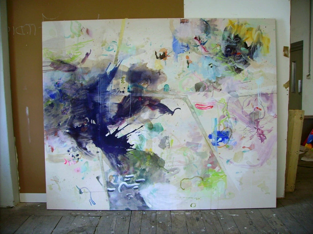 Yafeng Duan, OT-Nr.20-2010, 2010, 220 × 180 cm, acrylic