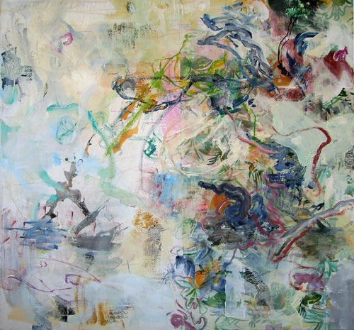 Yafeng Duan, OT-Nr.05-2011, 2011, 130 × 140 cm, acrylic and oil on canvas