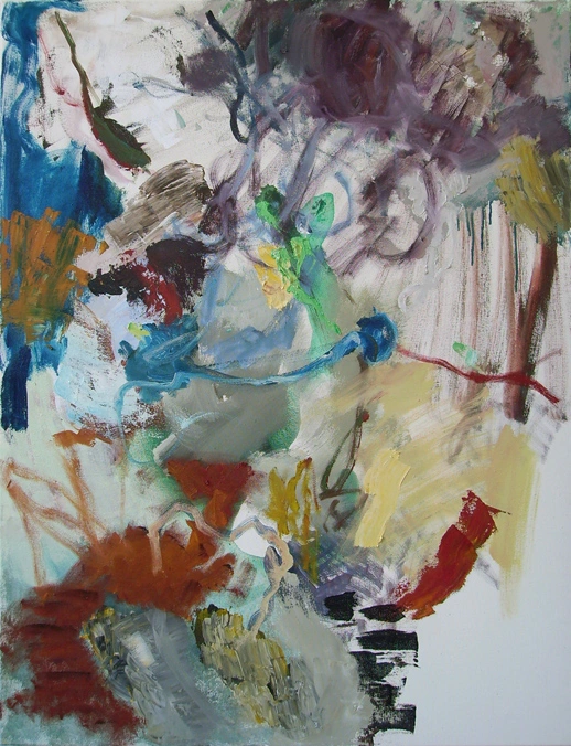 Yafeng Duan, OT-Nr.10-2011, 2011, 105 × 80 cm, acrylic and oil on canvas