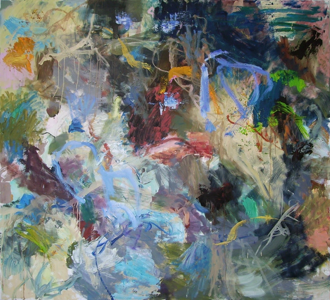 Yafeng Duan, OT-Nr.12-2011, 2011, 150 × 165 cm, oil on canvas
