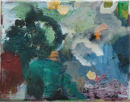 Yafeng Duan, OT-Nr.16-2011, 2011, 20 × 26 cm, oil on canvas