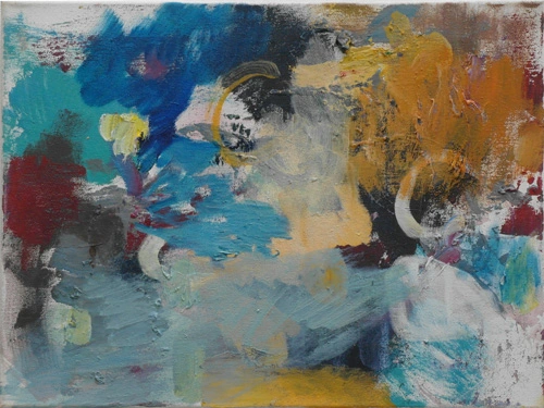 Yafeng Duan, OT-Nr.17-2011, 2011, 30 × 40 cm, oil on canvas