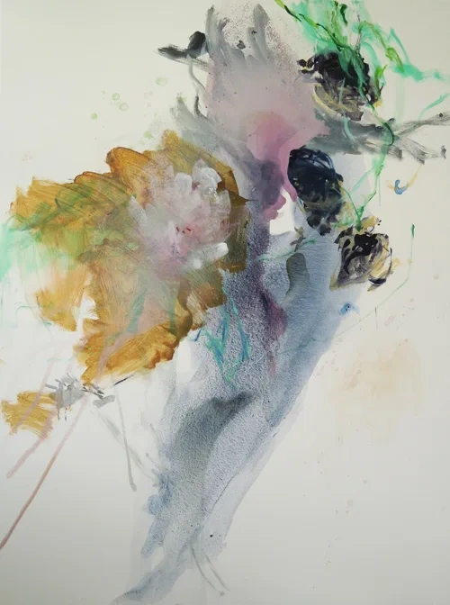 Yafeng Duan, OT-Nr.13-2016, 2016, 200 × 150 cm, mixed media