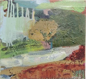 Yafeng Duan, OT-Nr.22-2016, 2016, 25 × 27 cm, oil on canvas