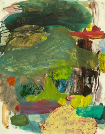 Yafeng Duan, OT-Nr.P01-2018, 2018, 64 × 50 cm, oil on paper