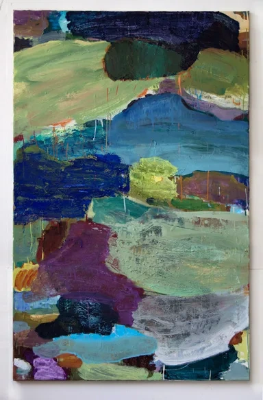 Yafeng Duan, OT-Nr.03-2019, 2019, 140 × 90 cm, oil on canvas