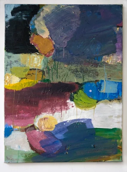 Yafeng Duan, OT-Nr.04-2019, 2019, 80 × 60 cm, oil on canvas