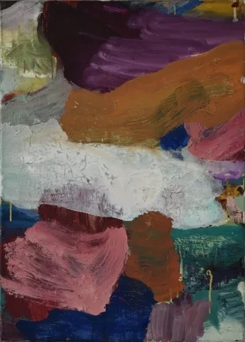 Yafeng Duan, OT-Nr.20-2019, 2019, 70 × 50 cm, oil on canvas