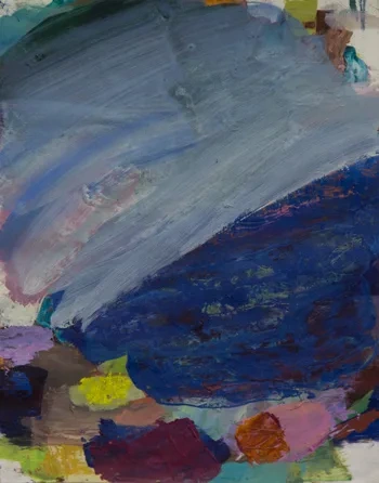 Yafeng Duan, OT-Nr.P03-2019, 2019, 64 × 50 cm, oil on paper
