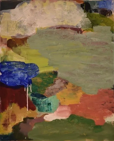 Yafeng Duan, OT-Nr.02-2020, 2020, 74 × 60 cm, oil on canvas