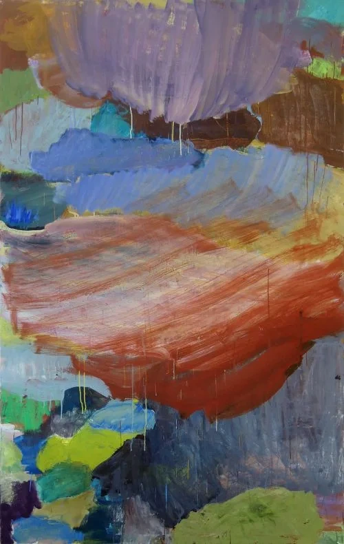 Yafeng Duan, OT-Nr.09-2021, 2021, 200 × 125 cm, oil on canvas