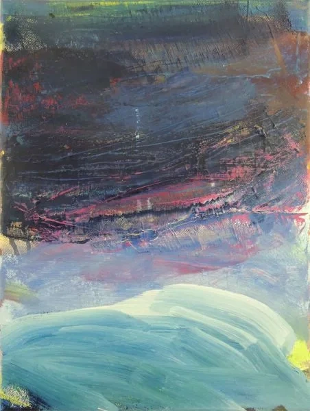 Yafeng Duan, OT-Nr.17-2021, 2021, 40 × 30 cm, oil on canvas