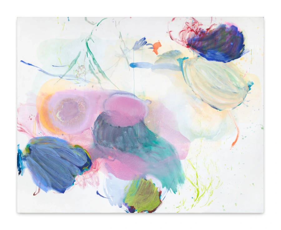 Yafeng Duan, For an Unknown Landscape I, 2025, 240 × 300 cm, mixed media